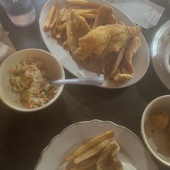 Cosby's Catfish - Fish, fries, coleslaw, hushpuppies - Fish & Chips Near Me - Eucha, Oklahoma