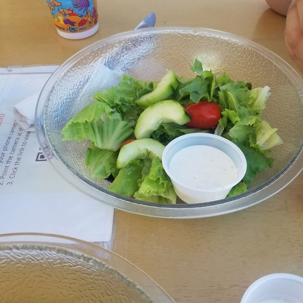 The Grill - House salad with dressing on the side. - American Near Me - Lone Pine, California The Grill - House salad with dressing on the side. - American Near Me - Lone Pine, California