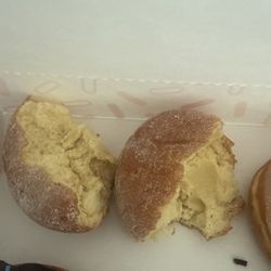 Dunkin' - Raspberry "filled" donut with NO filling