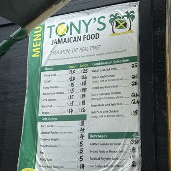 Tony's Jamaican Food - Caribbean Near Me - Austin, Texas