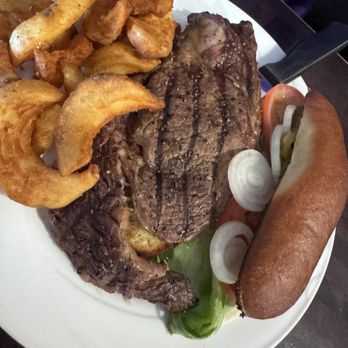 Black Rock Grill - Steak sandwich and sidewinders - Barbeque Near Me - Lovelock, Nevada