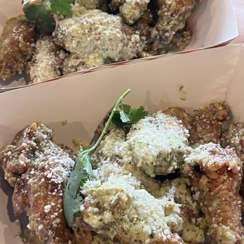 Wingz and Mi - Cilantro parm wings - Sandwiches Near Me - Murrieta, California