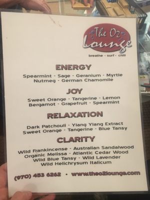Menu photo 5 The O2 Lounge Breckenridge, CO Menu photo 5 The O2 Lounge Breckenridge, CO