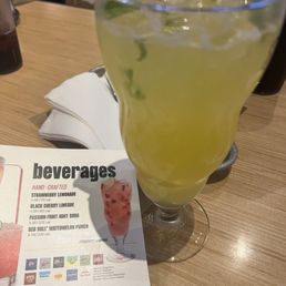 Passion fruit mint soda 12/18/25 Passion fruit mint soda 12/18/25