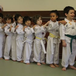 YB World Taekwondo Academy - Students can attend our classes starting at age 3.  We hold a unique class designed to improve attention and motor skills.
