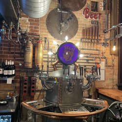 The George Brew House and Eatery - Interesting beer tap