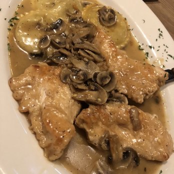 Cannataro's - Chicken Marsala with ravioli - Italian Near Me - Chino, California