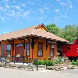 Lava Rock Grill - Lava Rock Grill @ Unusual Junction set in a restored 1895 Train Station in Coshocton, Ohio