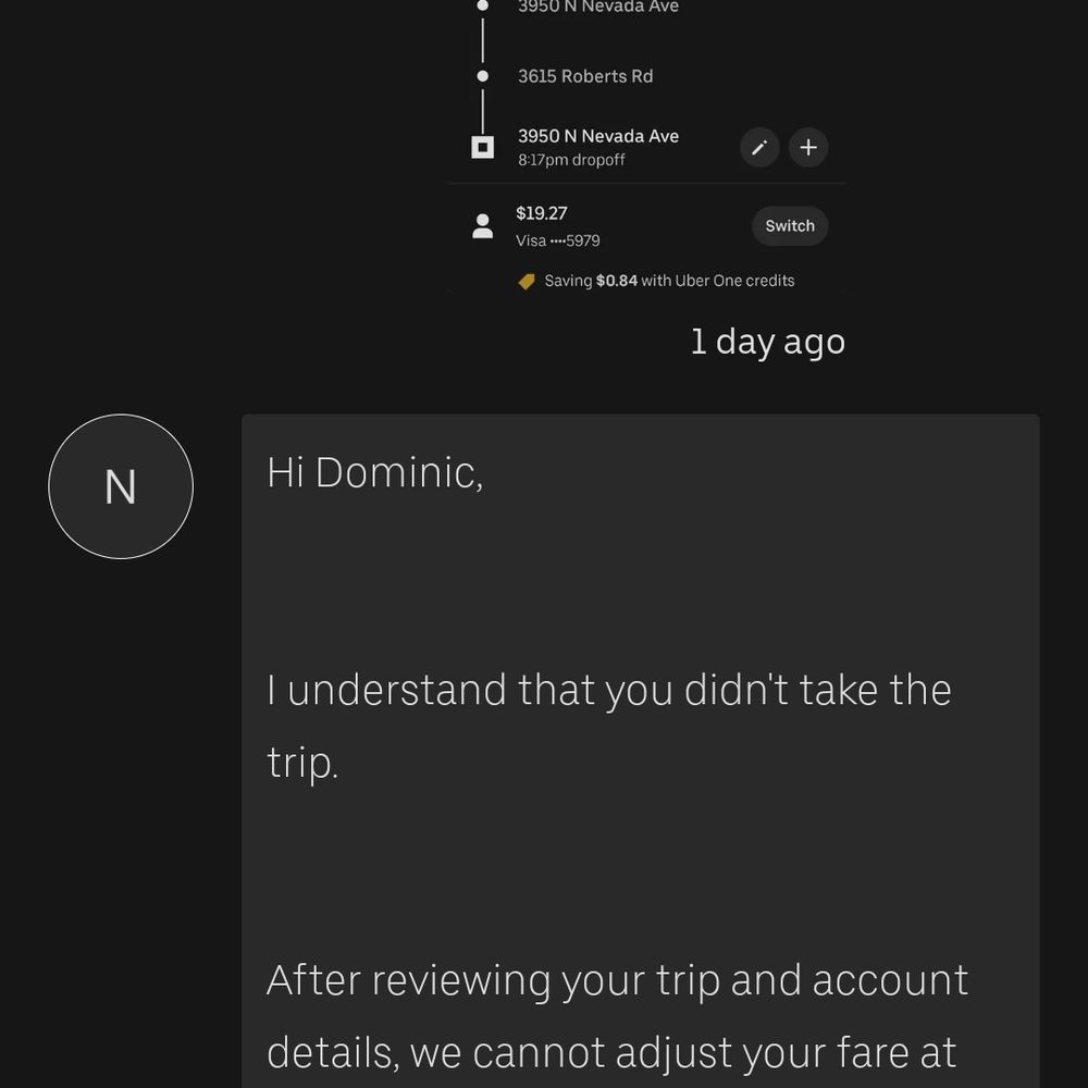 Uber does not help their customers. They infact don't mind stealing from you. Uber does not help their customers. They infact don't mind stealing from you.