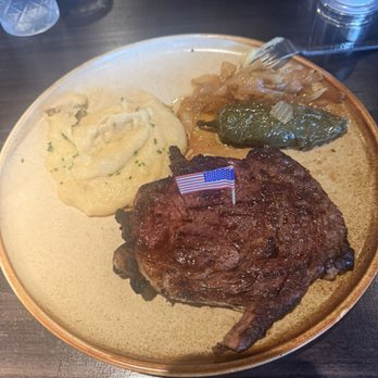 Origen - Ribeye & mashed potatoes - Steakhouses Near Me - Gilbert, Arizona
