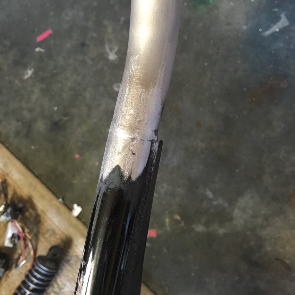ATR Welding - Weld and flush grind he did on one of the sides of my bike. - Metal Fabricators Near Me - Hayward, California ATR Welding - Weld and flush grind he did on one of the sides of my bike. - Metal Fabricators Near Me - Hayward, California