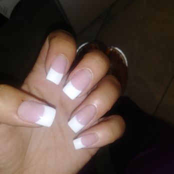La Spa Nails - French tip (Pink & White) - Nail Salons Near Me - San Leandro, California La Spa Nails - French tip (Pink & White) - Nail Salons Near Me - San Leandro, California