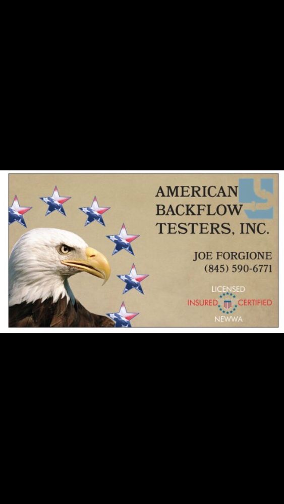 Slide of American Backflow Testers