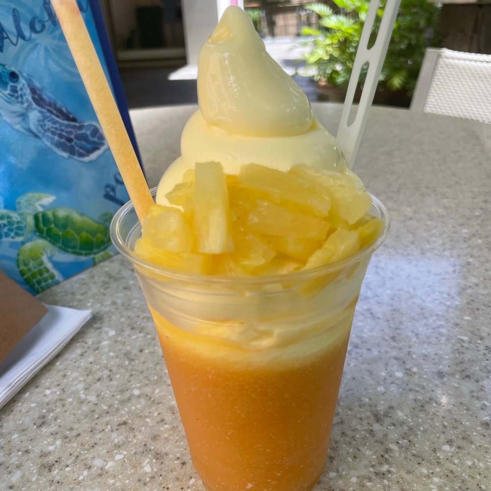 Kokoro Cafe - Dole whip float with POG - Desserts Near Me - Honolulu, Hawaii Kokoro Cafe - Dole whip float with POG - Desserts Near Me - Honolulu, Hawaii