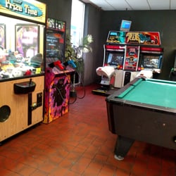 Travel Centers of America - Arcade and pool area if you're on break and bored.