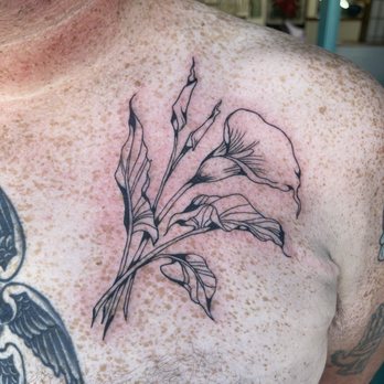 Long Beach Tattoo - calla lily tattoo by Cindy, long beach tattoo. - Tattoo Near Me - Long Beach, California Long Beach Tattoo - calla lily tattoo by Cindy, long beach tattoo. - Tattoo Near Me - Long Beach, California