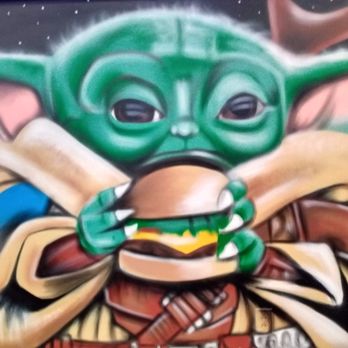 Twisted Tap - Some of the wall art in Twisted Tap. - Burgers Near Me - Rochester, New York