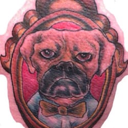 Funhouse Tattooing - Will Sovinski did this amazing tattoo of my dog! Make an appointment with him today!