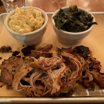 Jack's BBQ - SoDo - Pulled Pork Plate with Mac and Cheese and Greens - Barbeque Near Me - Seattle, Washington