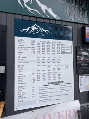 Menu photo 2 Northern Grind Sandpoint, ID