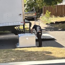 The dryer apparently needed to lay down.  Maybe it was tired of their BS too.