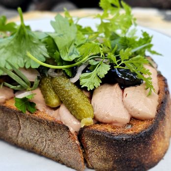 Stokes Adobe - Duck liver mousse toast - New American Near Me - Monterey, California Stokes Adobe - Duck liver mousse toast - New American Near Me - Monterey, California