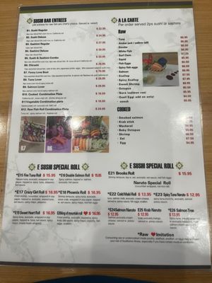 Menu photo 2 E Sushi Odessa Odessa, FL Menu photo 2 E Sushi Odessa Odessa, FL