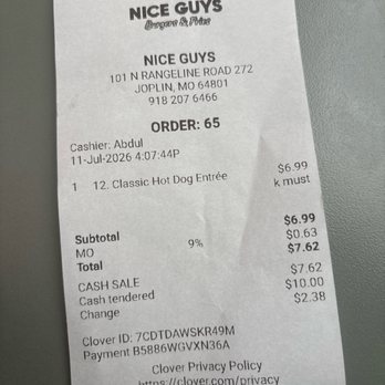 Nice Guys - Seven dollar hot dog - Burgers Near Me - Joplin, Missouri Nice Guys - Seven dollar hot dog - Burgers Near Me - Joplin, Missouri