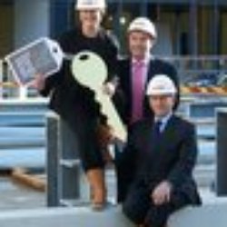 Trinity Walk - Hand over of keys