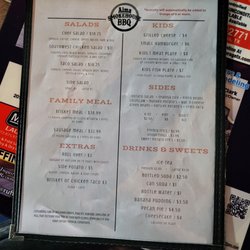 Alma Smokehouse BBQ - Menu - Feb 2023