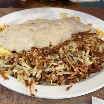 Blackberry Cafe - Country smothered omelette - Breakfast & Brunch Near Me - Chandler, Arizona