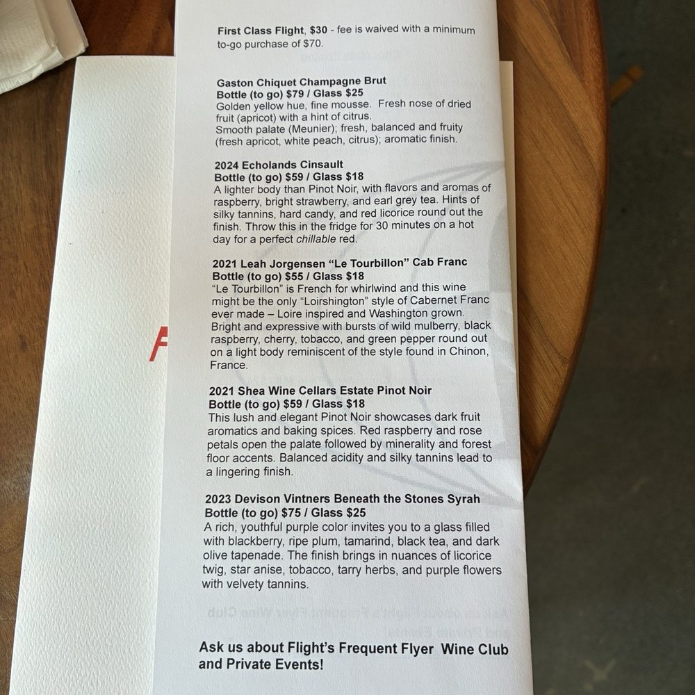 Flight Wine + Chocolate - Wine Tasting Room Near Me - Seattle, Washington