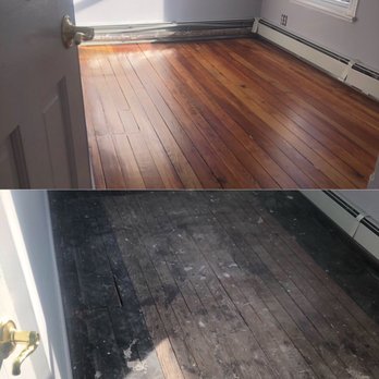Before And After 1934 Douglas Fir Floor Yelp