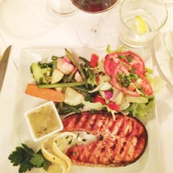 Restaurant Dubrovnik - Virkelig god laksesteak.