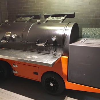 Up in Smoke - Star of the show, the Yoder Frontiersman smoker. - American Near Me - Footscray, VIC