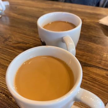Cafe Republic - Very strong coffee (if you like that, this is your place) . Did a # not telling which 1 on my stomach! - Breakfast & Brunch Near Me - Fort Worth, Texas