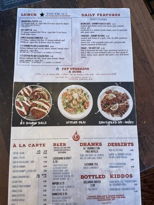 Menu photo 1 Linney Breaux's Cajun Eatery Tahlequah, OK Menu photo 1 Linney Breaux's Cajun Eatery Tahlequah, OK