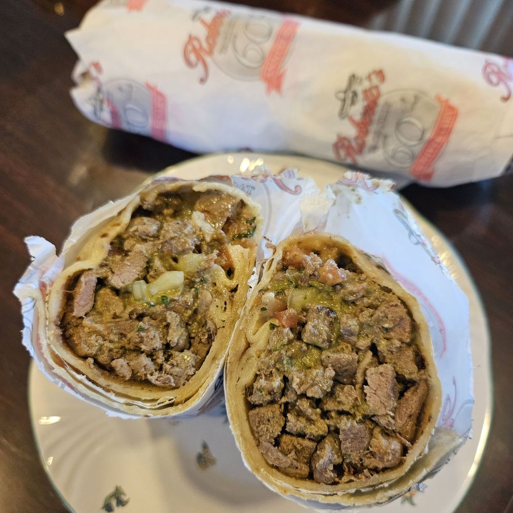 Roberto's Taco Shop - Inside the carne asada burrito. - Mexican Near Me - Las Vegas, Nevada Roberto's Taco Shop - Inside the carne asada burrito. - Mexican Near Me - Las Vegas, Nevada