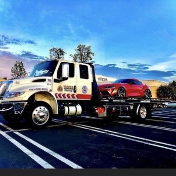 Golden Bear Towing  - And he let me take this picture - Towing Near Me - La Habra, California