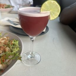 Little green gem. This drink was goood!