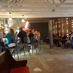 Green Door Distilling - Full house enjoying opening day, listening to oldies and sipping local-centric drinks . GD has something special!
