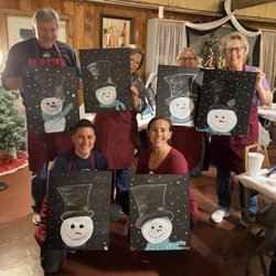 Aprons and Easels - Blend of seven paint nights
