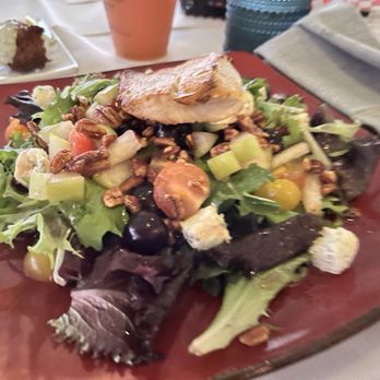 Southernmost Beach Cafe - BLACK CHERRY APPLE salad with Mahi Mahi - Venues & Event Spaces Near Me - Key West, Florida
