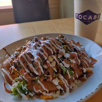 Tocabe An American Indian Eatery - Braised Bison Indian Taco - American Near Me - Denver, Colorado
