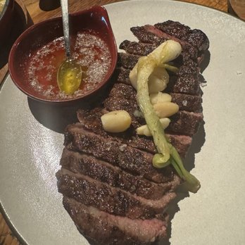 Prime 131 - 14 oz Australian Wagyu NY Strip with truffle butter - Steakhouses Near Me - Houston, Texas
