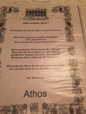 Menu photo 8 Taverne Athos Cologne, NW Menu photo 8 Taverne Athos Cologne, NW
