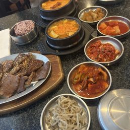 Kimchi Tofu soup, short beef rib Kimchi Tofu soup, short beef rib