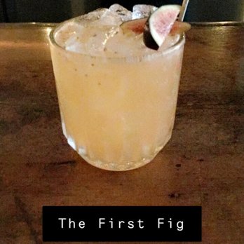 EDNA Restaurant - The First Fig cocktail - Canadian (New) Near Me - Halifax, Nova Scotia EDNA Restaurant - The First Fig cocktail - Canadian (New) Near Me - Halifax, Nova Scotia
