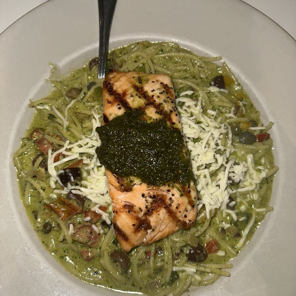 GRILLED SALMON PASTA [GF]