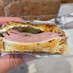 Black Forest ham panini